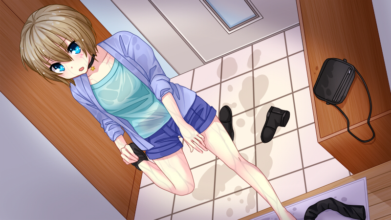 雨に襲われ全身ぐっちょり…