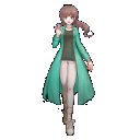 理子の全身イラスト