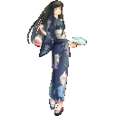 【花浴衣】しおりしらゆり