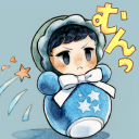 むっ！【スタンプ風】