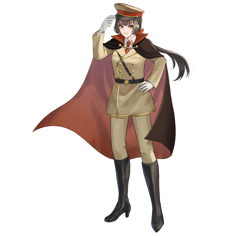 【大正浪漫】とある街の女性将校