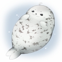 アザラシのぬいぐるみ