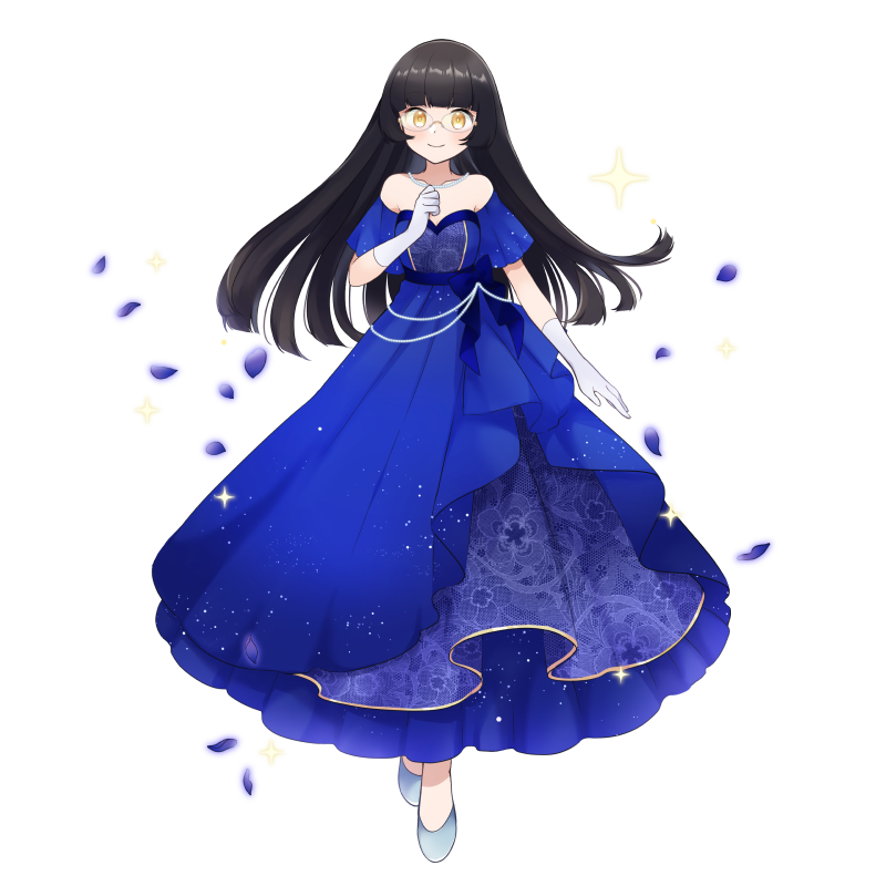 【おまかせ】サファイアのドレスで三寮祭を