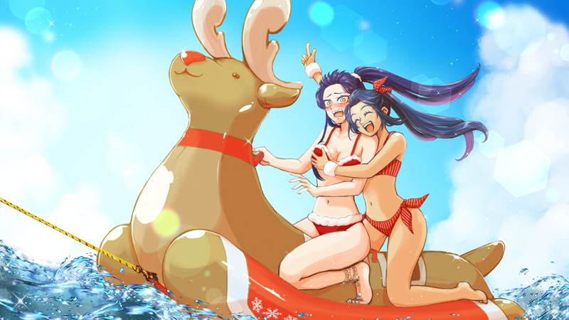 【サマークリスマス】南の波乗りサンタｓ