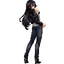 バック×スキニー×ハイヒール