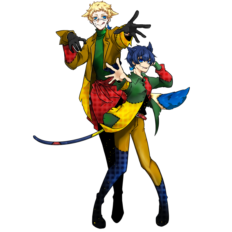 ネコゾンビとオオカミゾンビ、ふたりから逃げ切れるかな？