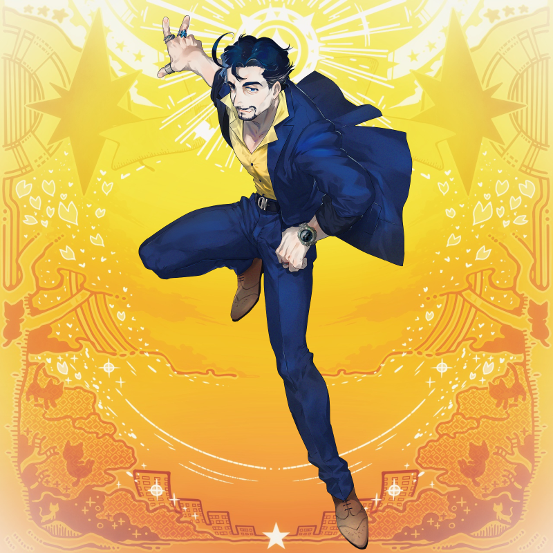 ととおと記念背景こんな感じ（黄色）